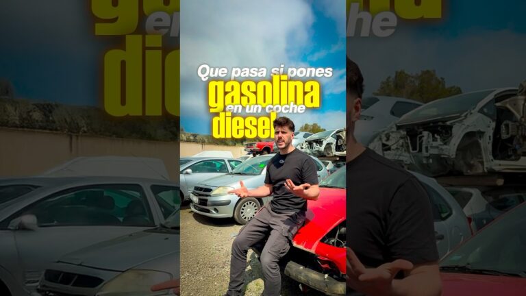 5 litros de gasolina en un diésel