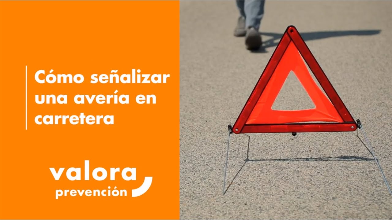 a que distancia se ponen los triangulos