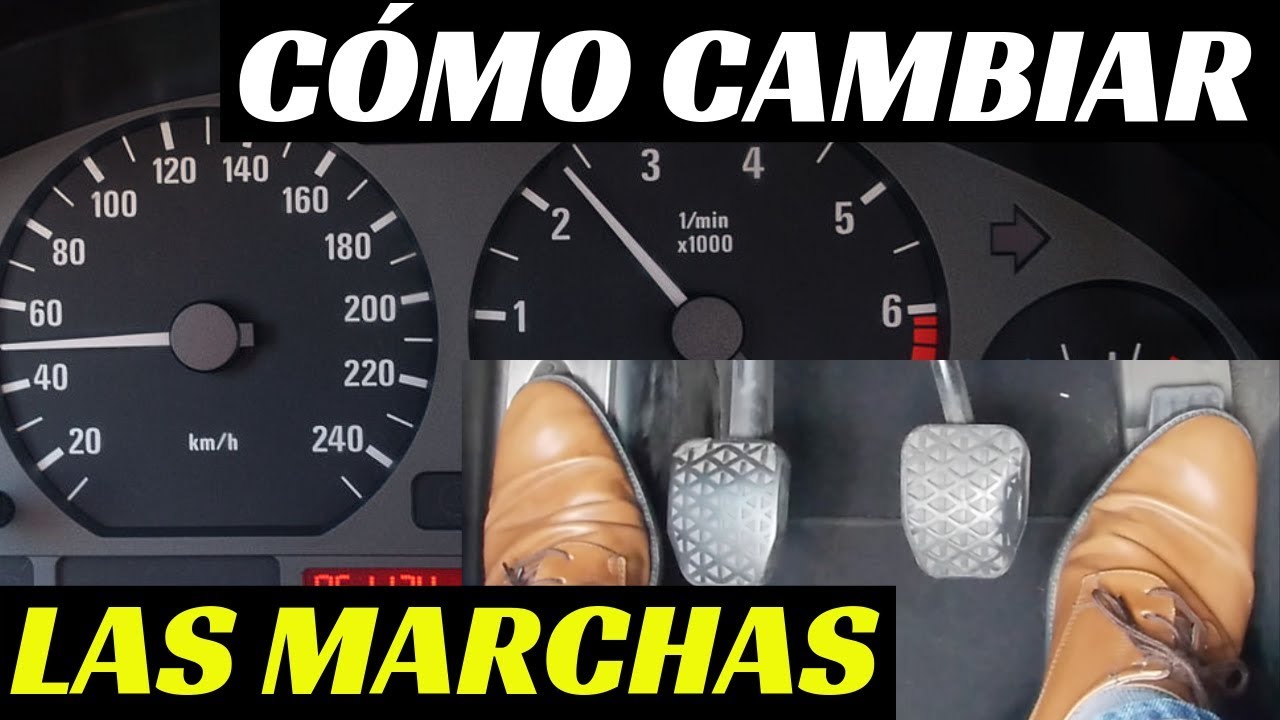 a que velocidad se ponen las marchas