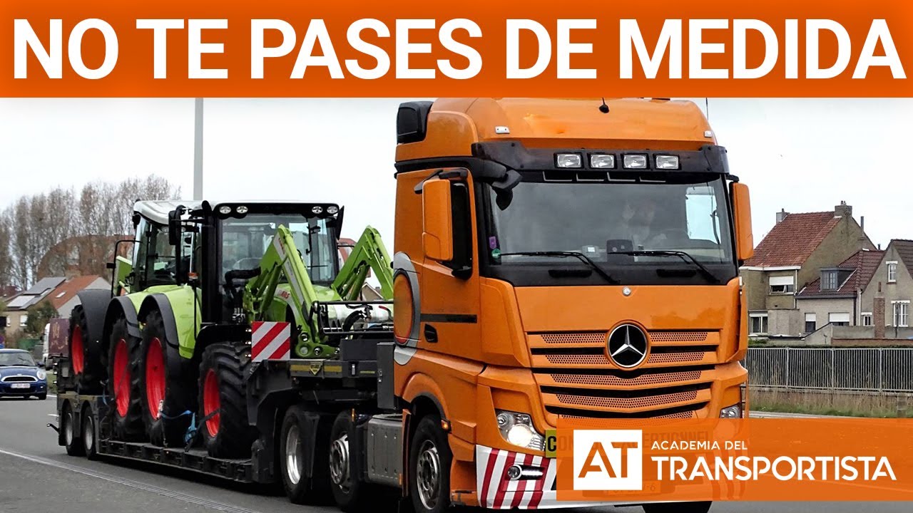 altura maxima permitida para vehiculos con carga