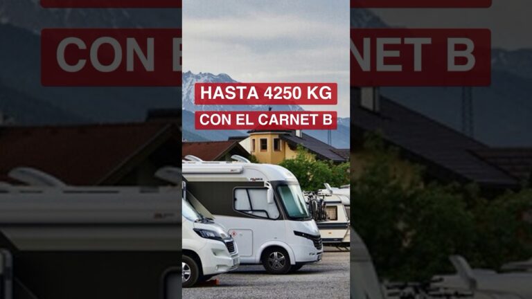 autocaravana de mas de 3500 kg