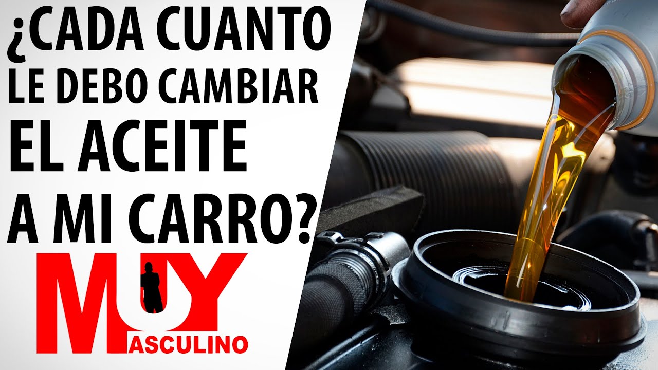 cada cuantos kilómetros se cambia el aceite del coche
