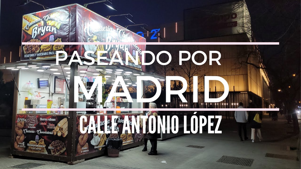 calle antonio lópez madrid como llegar