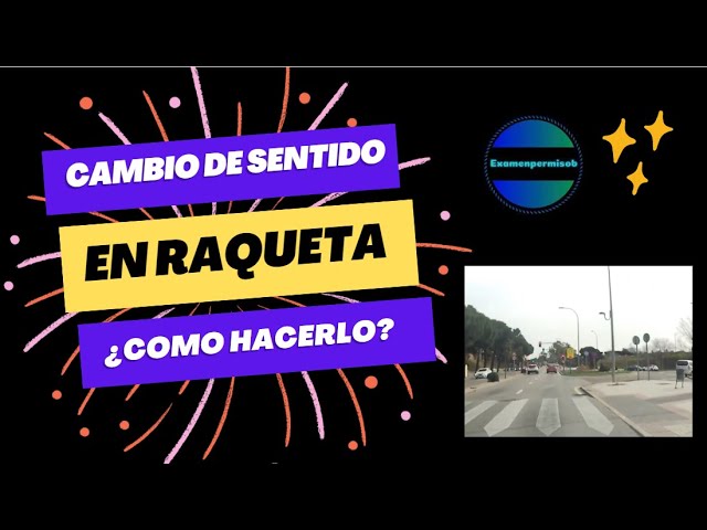 cambio de sentido en una interseccion