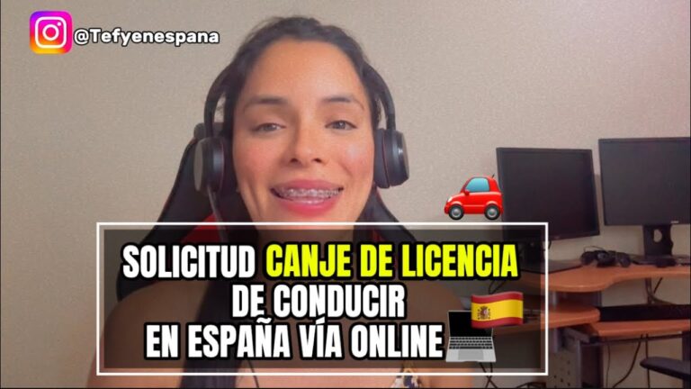 canje de licencia de conducir madrid