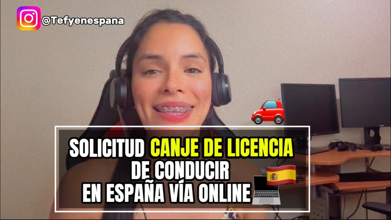 canje de licencia de conducir madrid