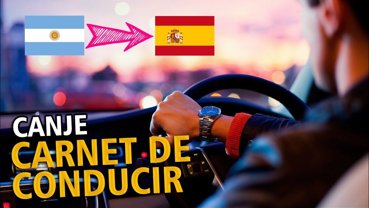 carnet de conducir argentino en españa