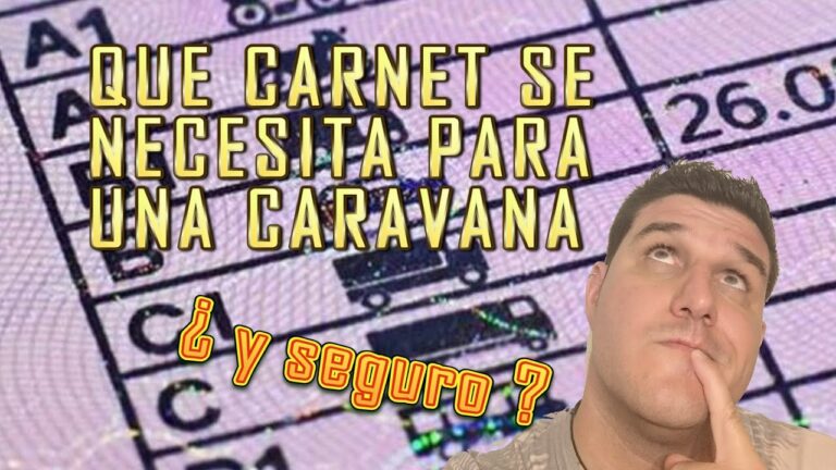 carnet para caravanas mas 750 kg