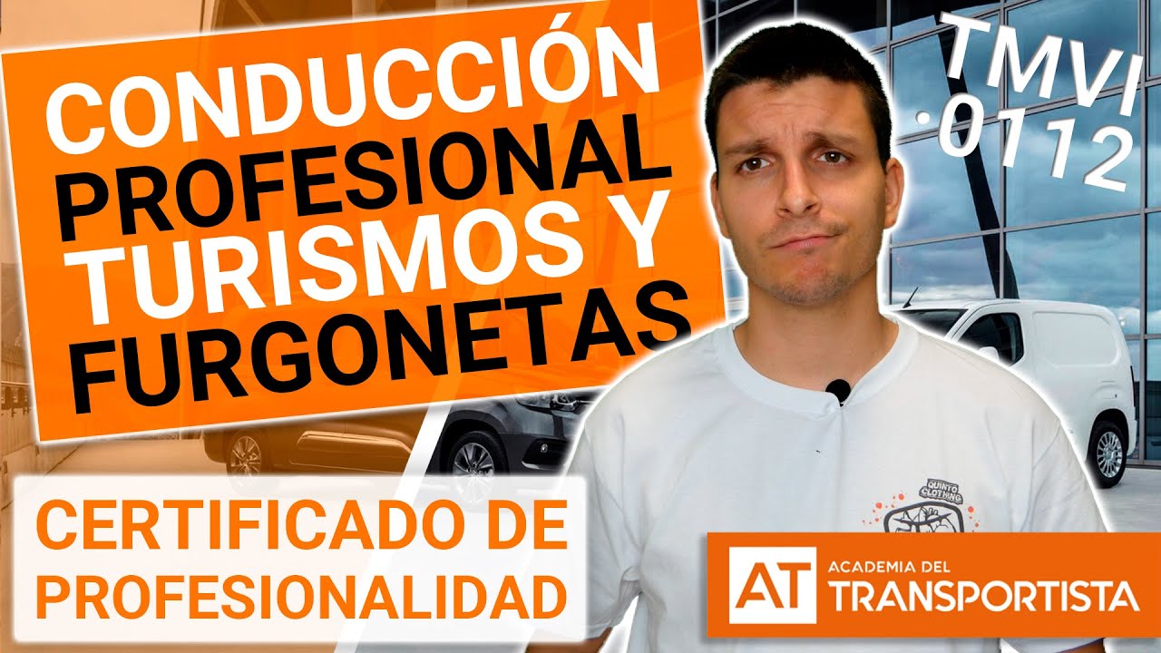 certificado de competencia profesional para el transporte