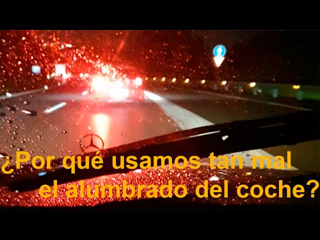 circulando con fuerte nevada qué luz antiniebla se debe utilizar