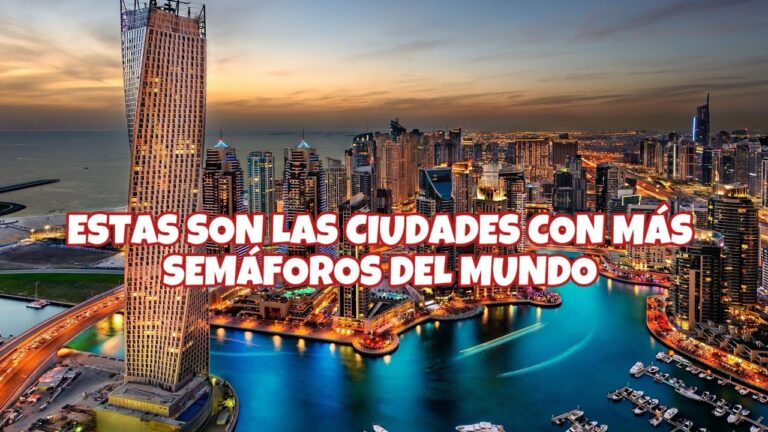 ciudades con mas semaforos del mundo