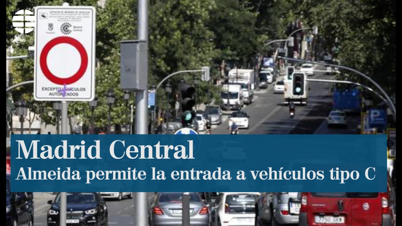 coches que pueden entrar en madrid central