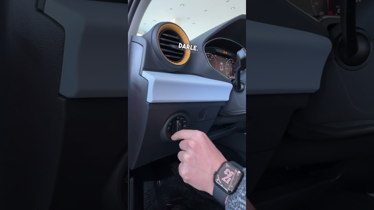 como encender luces antiniebla seat ibiza