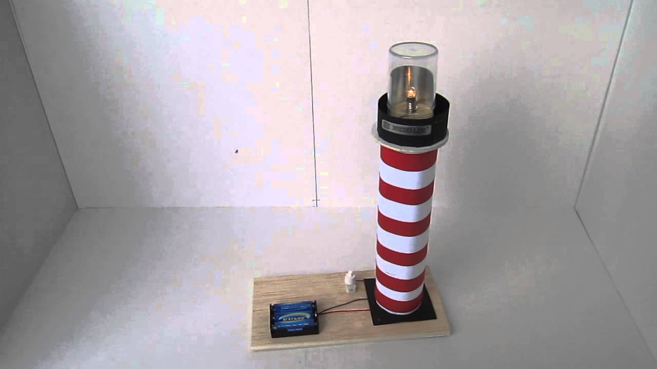 como hacer un faro circuito electrico paso a paso