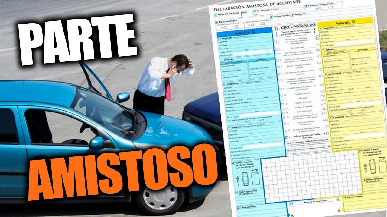como hacer un parte de accidente