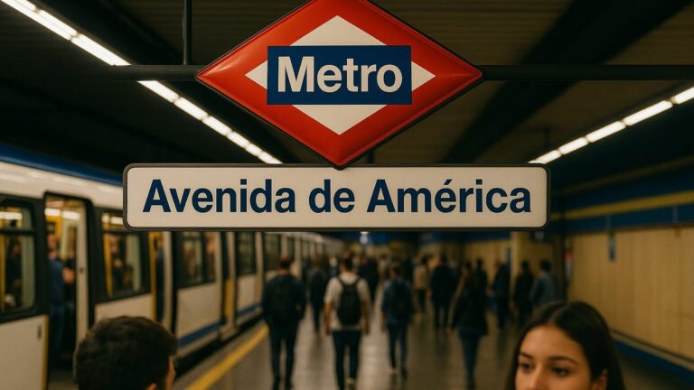 como llegar a intercambiador avenida de américa