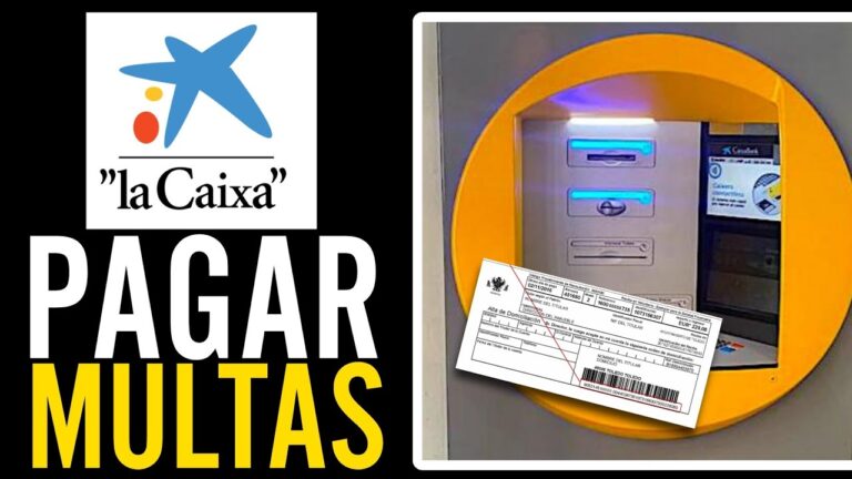 como pagar una multa por cajero en efectivo