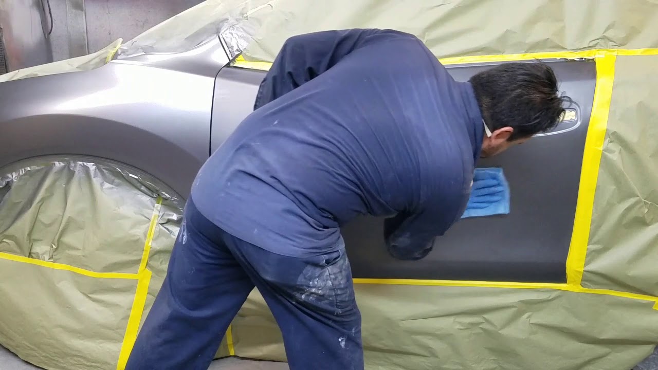 como pintar el coche con un solo parte