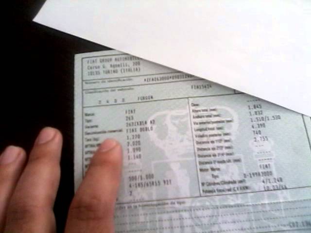como saber la potencia fiscal de mi coche