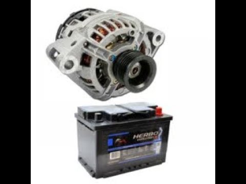 como saber si falla el alternador o la bateria