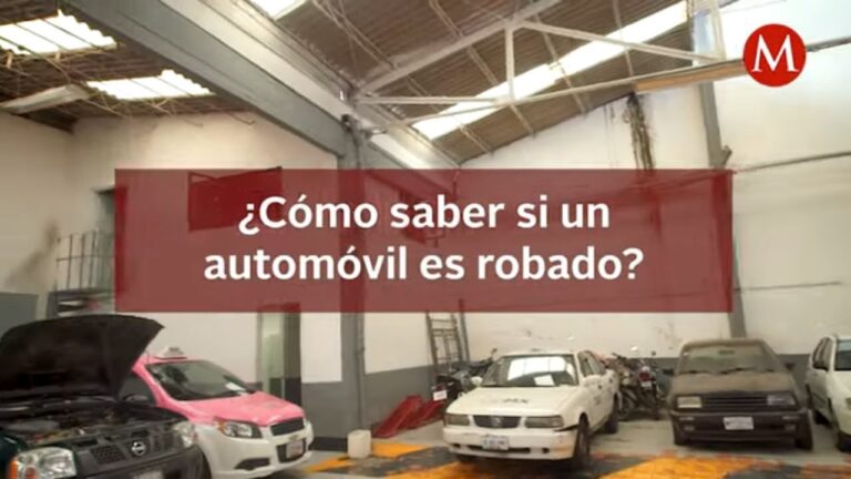 como saber si un coche es robado