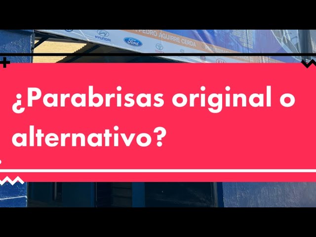 como se llama el cristal delantero del coche