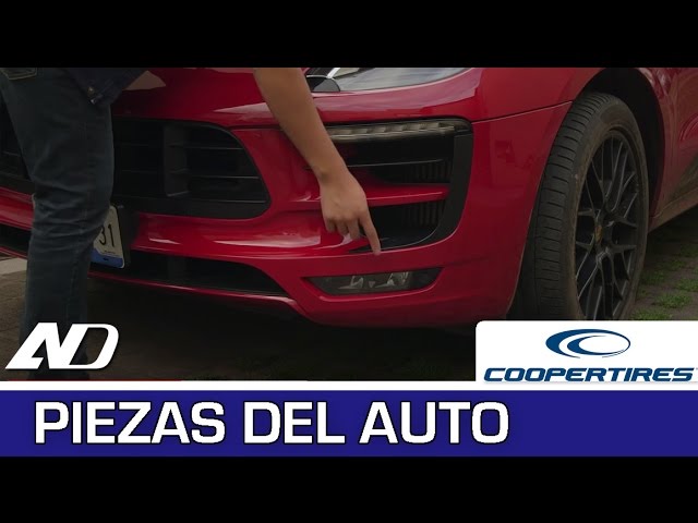 como se llama la parte delantera del coche