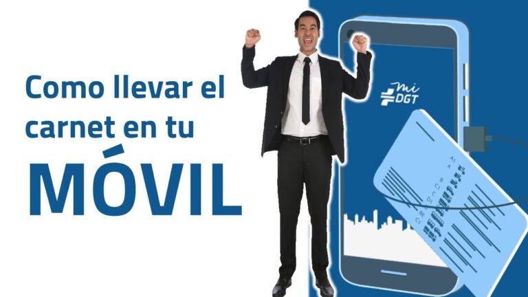 como tener el carnet de conducir en el movil