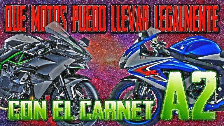 con el carnet a2 que motos puedes conducir