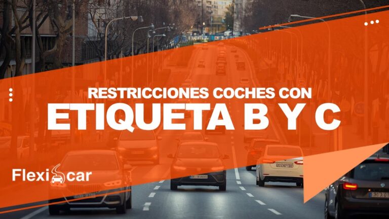 con etiqueta b puedo entrar en barcelona
