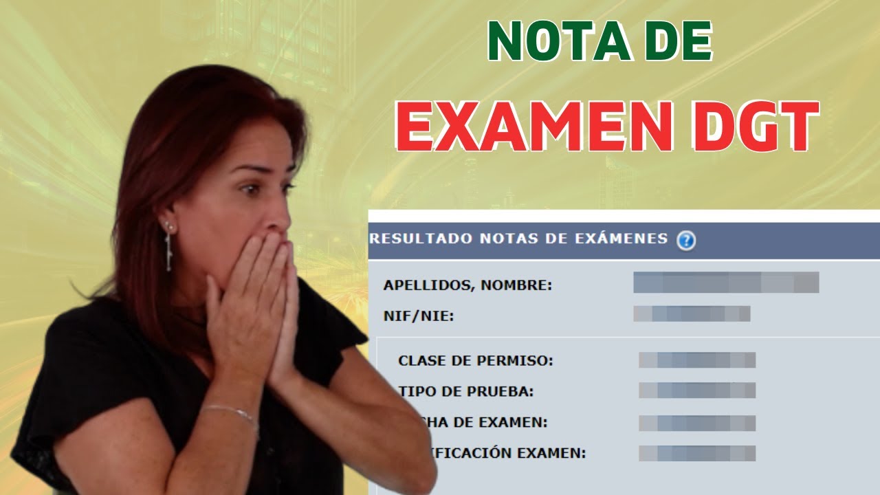 consulta de nota de examen teorico