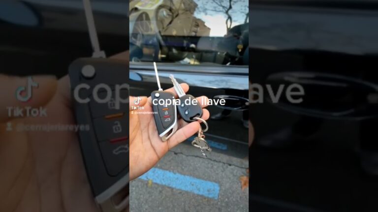 copia de la llave del coche