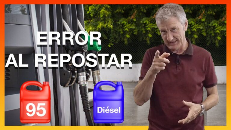 coste error diésel en coche gasolina