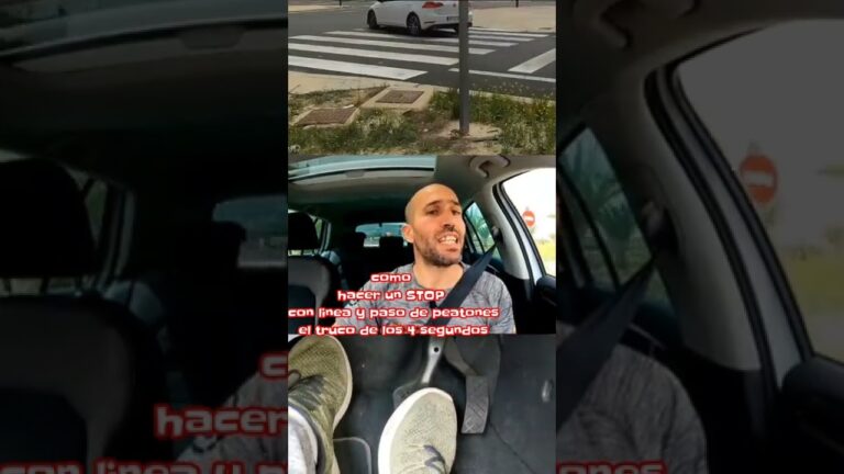 cruce con stop y ceda el paso