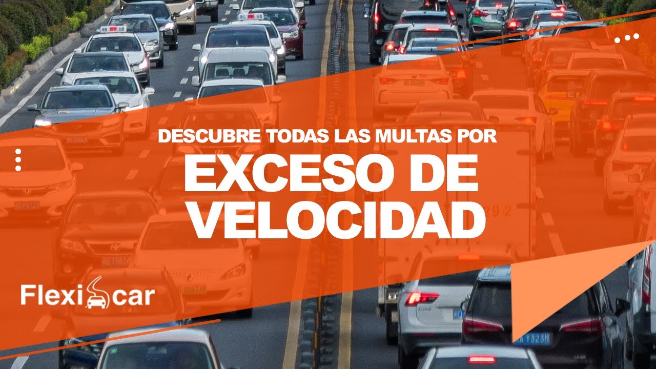 cuadro de multas por exceso de velocidad