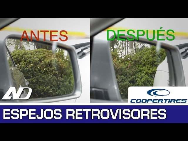 cuál es la finalidad de los espejos retrovisores