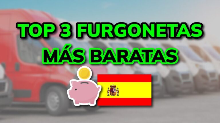 cuál es la furgoneta más barata del mercado