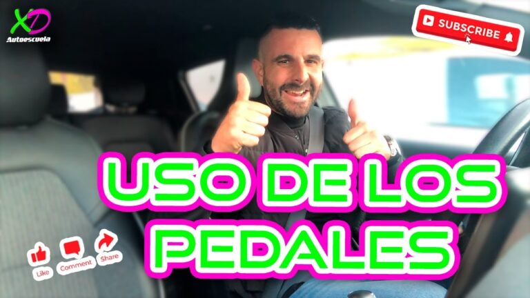 cuales son los pedales del coche