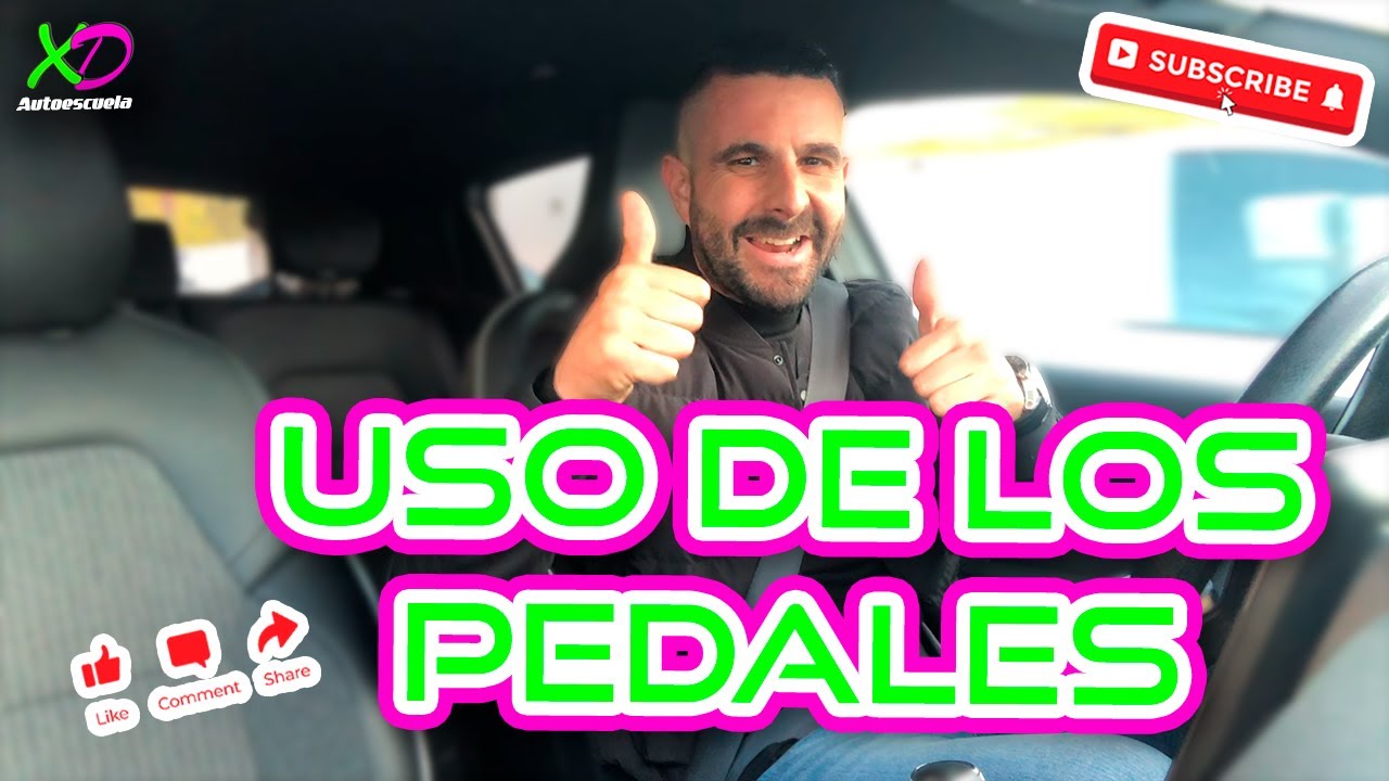 cuales son los pedales del coche