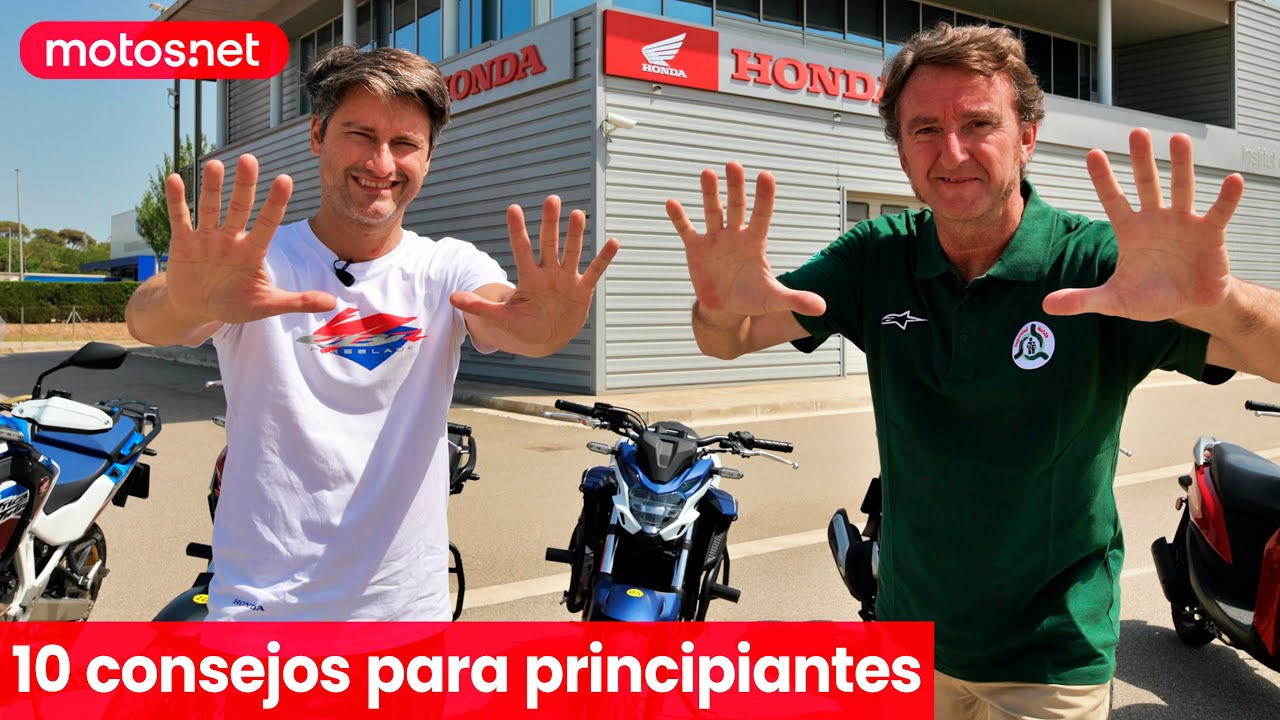 cuando conduce una motocicleta debe tener en cuenta que