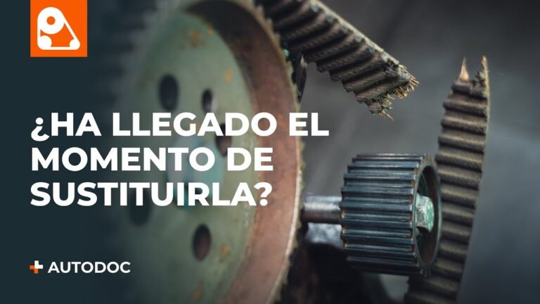 cuando hay que cambiar la correa de distribucion