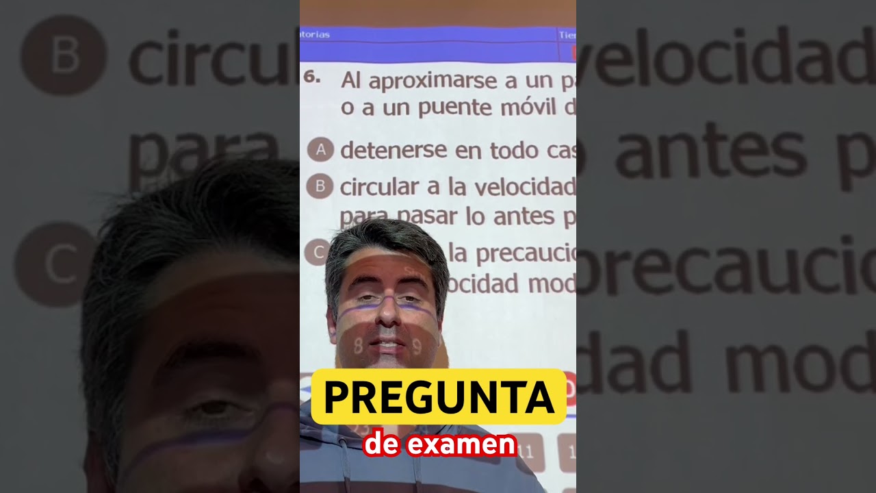 cuando se aproxima a un puente móvil que debe hacer
