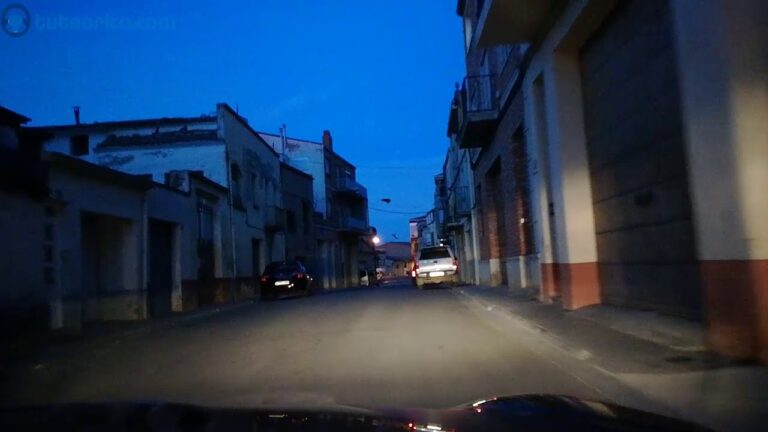 cuándo se considera que una vía está insuficientemente iluminada