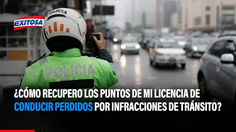 cuando se recuperan los puntos de una multa