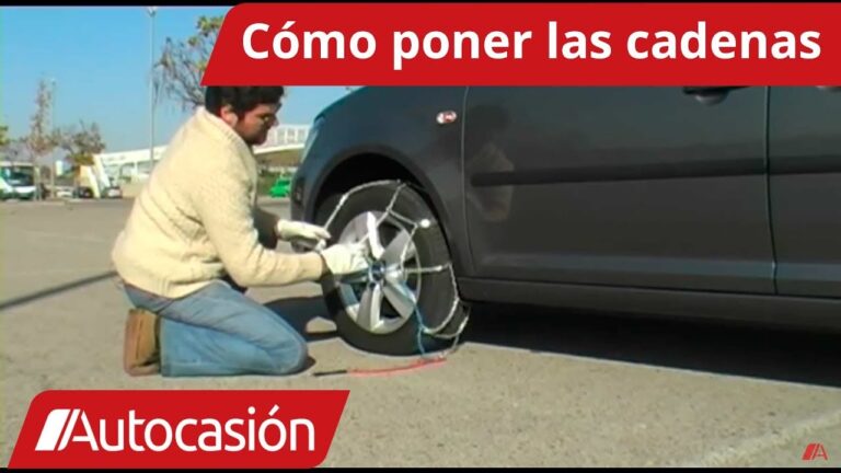 cuantas cadenas para nieve se necesitan