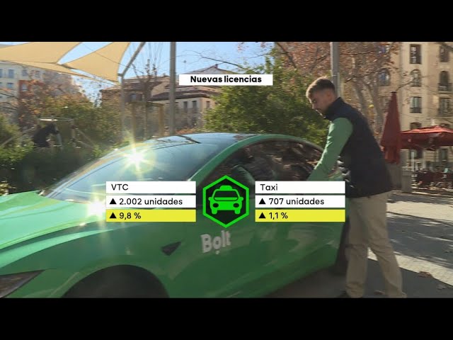 cuantas licencias de taxi hay en madrid