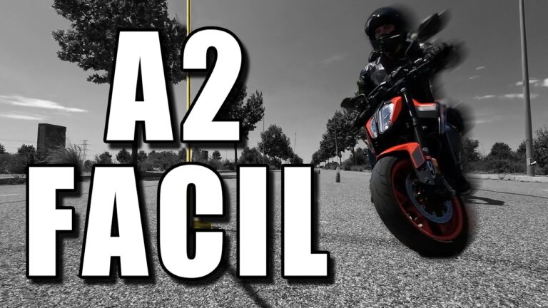 cuantas practicas de moto a2 se necesita