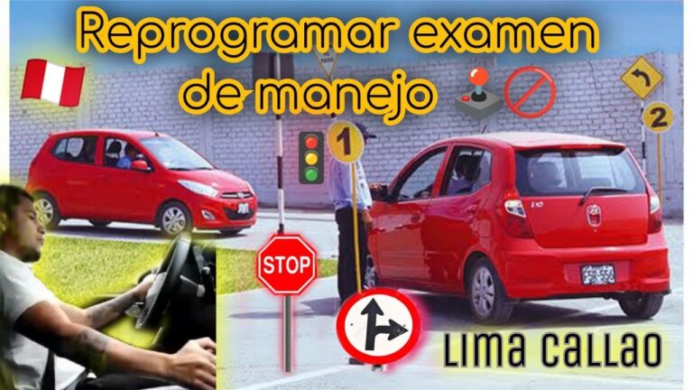 cuantas veces puedo presentar el examen de manejo