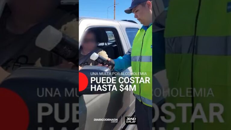 cuanto es la multa por alcoholemia