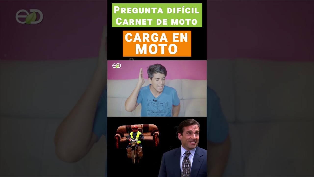 cuanto puede sobresalir la carga en un ciclomotor